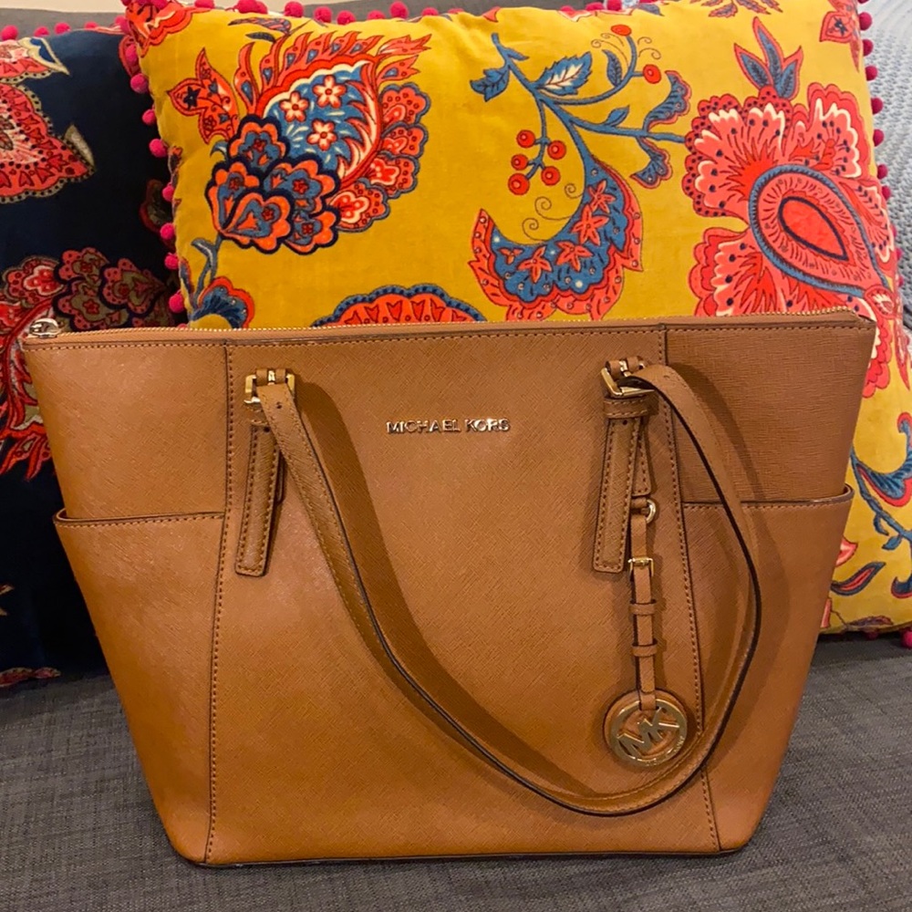 SOLD Michael Kors Jet Set Tote